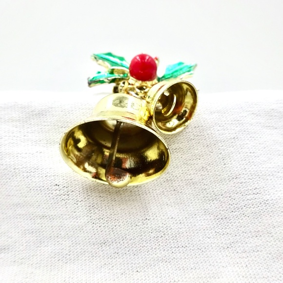 RINGING BELLS OF CHRISTMAS Pins Vintage - Picture 7 of 8